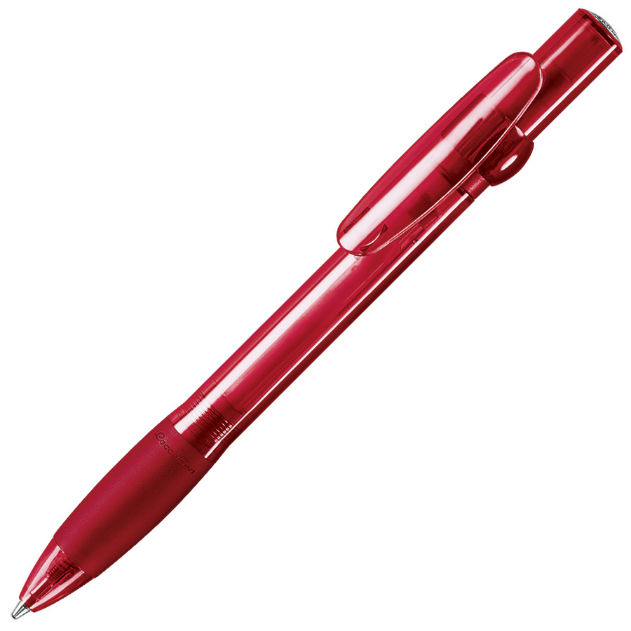 ALLEGRA LX, ручка шариковая, прозрачный красный, пластик