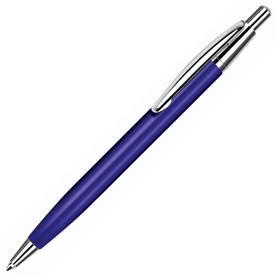 EPSILON, ручка шариковая, темно-синий/хром, металл,гравировка