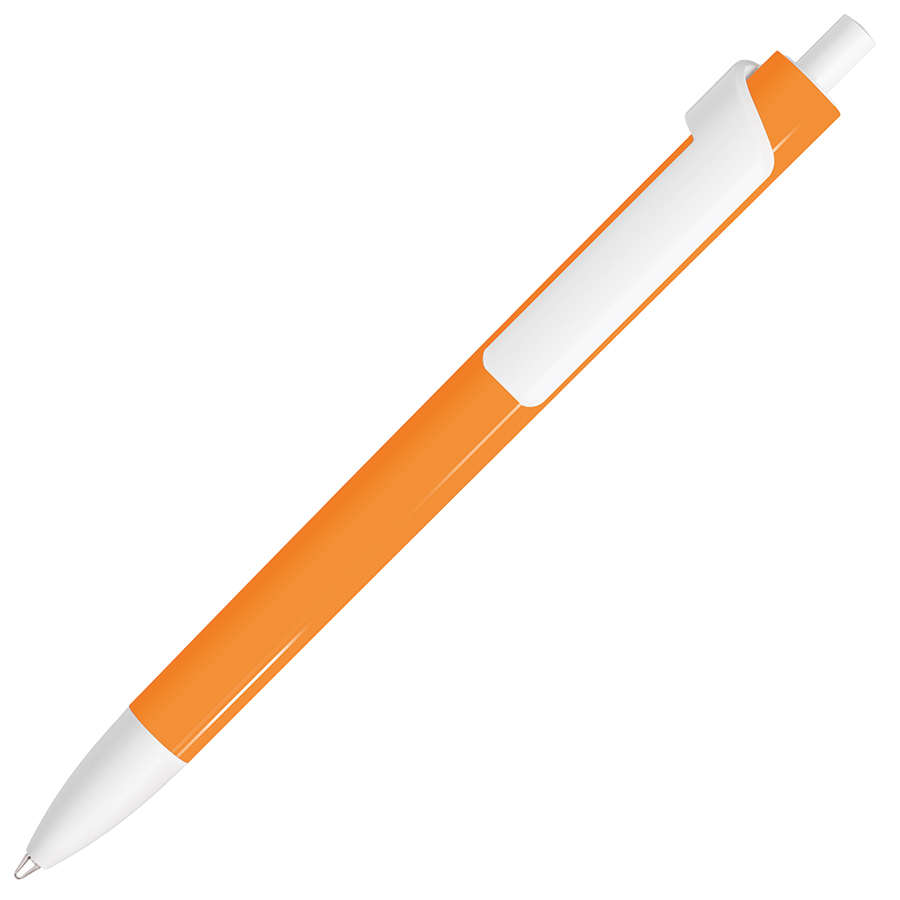 FORTE NEON, ручка шариковая, неоновый желтый/белый, пластик