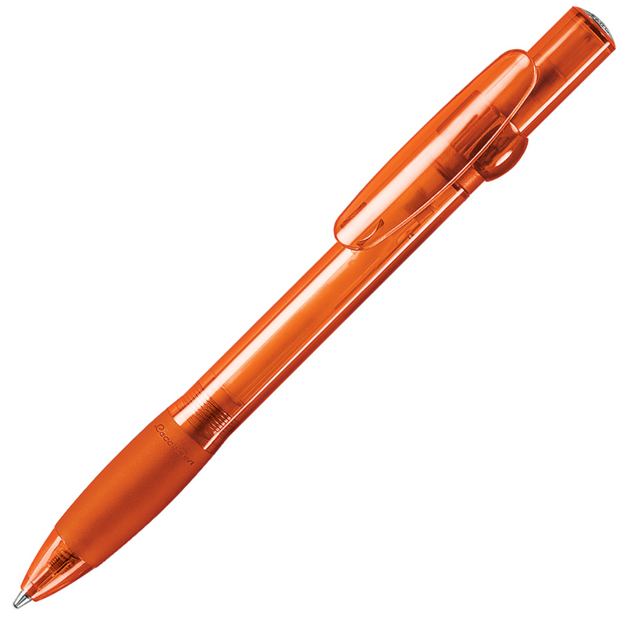 ALLEGRA LX, ручка шариковая, прозрачный оранжевый, пластик