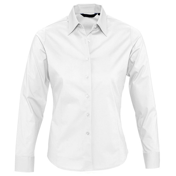 Рубашка"Eden", белый_XL, 97% хлопок, 3% эластан, 140г/м2