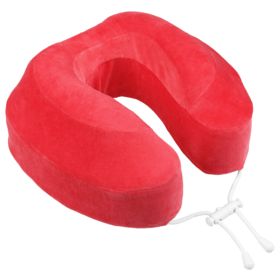 Подушка под шею для путешествий CaBeau Evolution pillow, красная