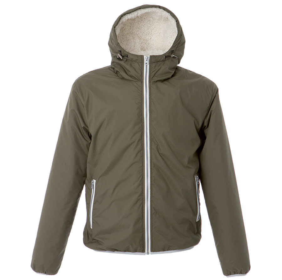 Куртка мужская  "Bergen", темно-зеленый_ M, 100% полиэстер, 320T подкладка: 100% полиэстер