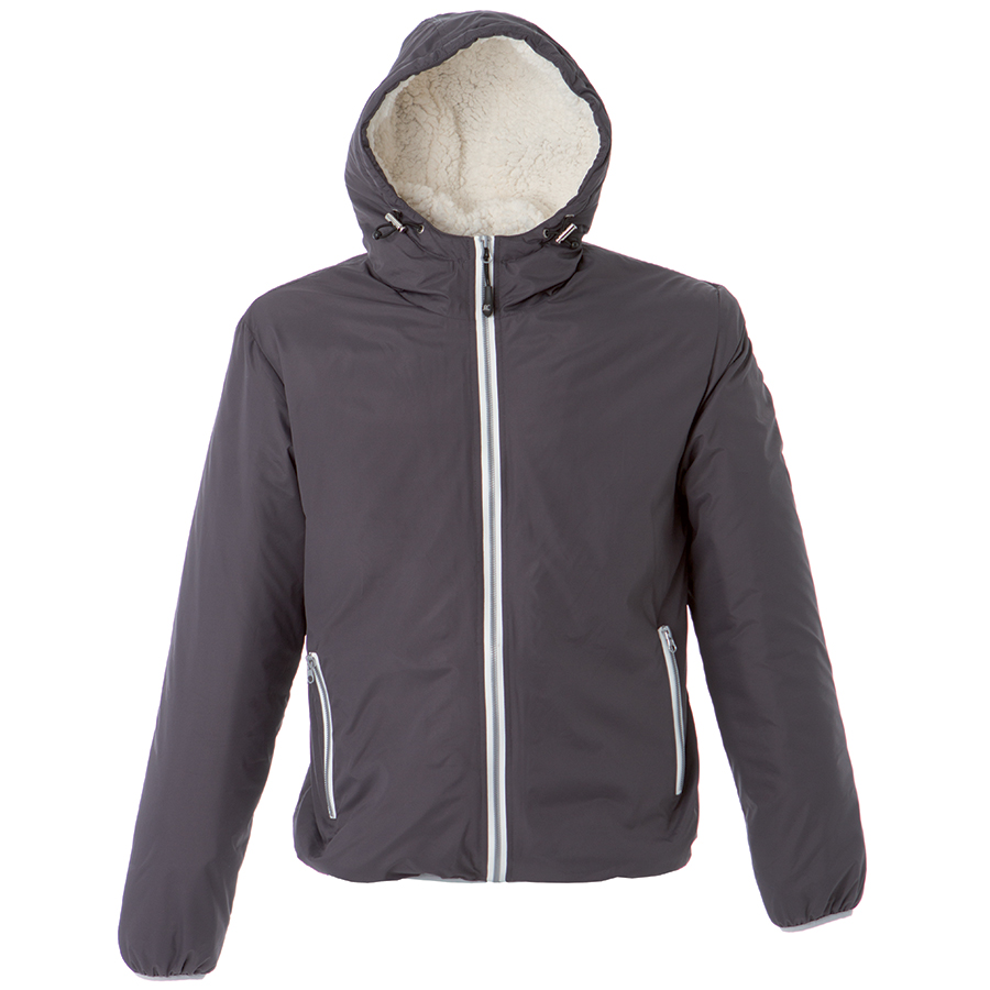 Куртка мужская  "Bergen", темно-серый_XXL, 100% полиэстер, 320T подкладка: 100% полиэстер