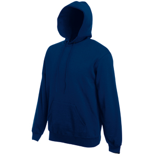 Толстовка "Hooded Sweat", темно-синий_XL, 80% х/б, 20% п/э, 280 г/м2