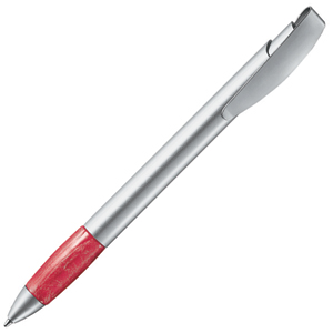 X-9 SAT, ручка шариковая, красный/хром, пластик/металл