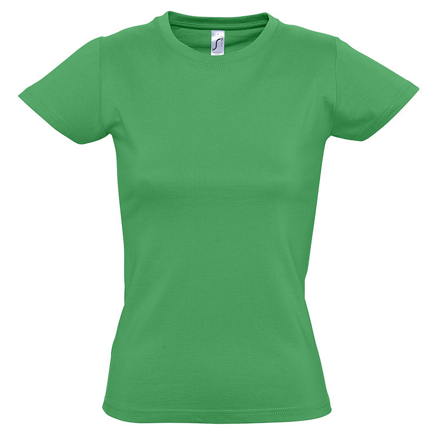 Футболка "Imperial Women", ярко-зеленый_XL, 100% хлопок, 190 г/м2