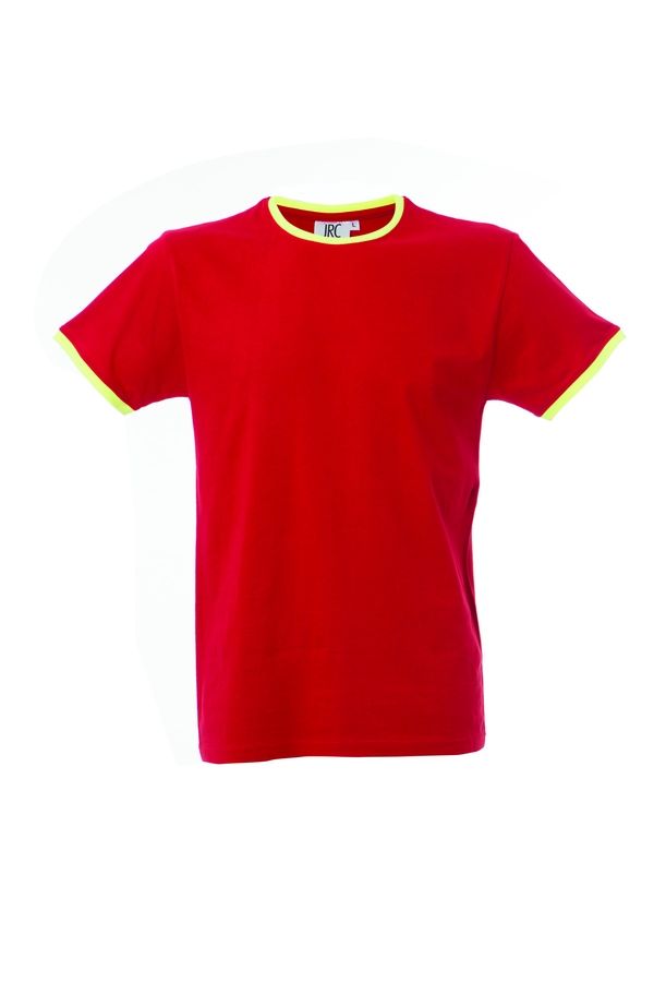 LIPSIA футболка круглый вырез красный, размер XL