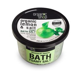 Соль для ванн с пеной «Зеленый лимон»