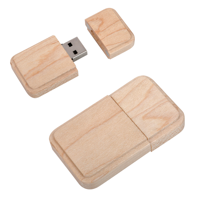 USB flash-карта "Wood" (16Гб),4,9х2,9х1,1см,дерево