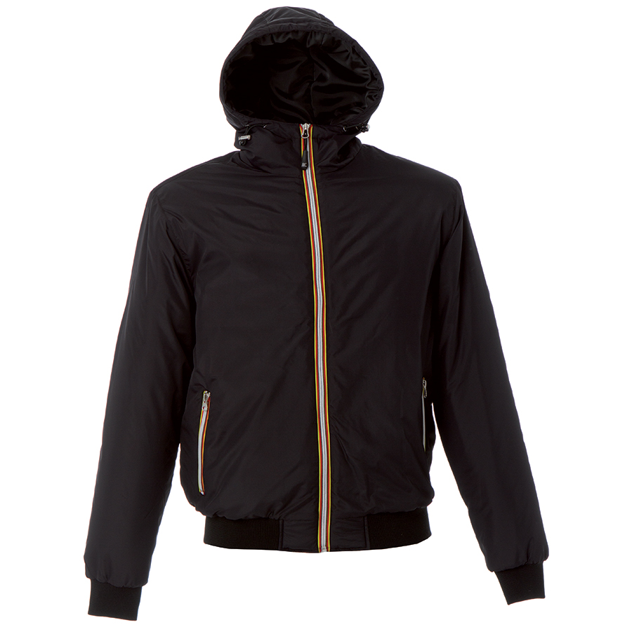 Куртка мужская "Ottawa", черный_ XXL, 100% нейлон, 20D; подкладка: 100% полиэстер, 210T