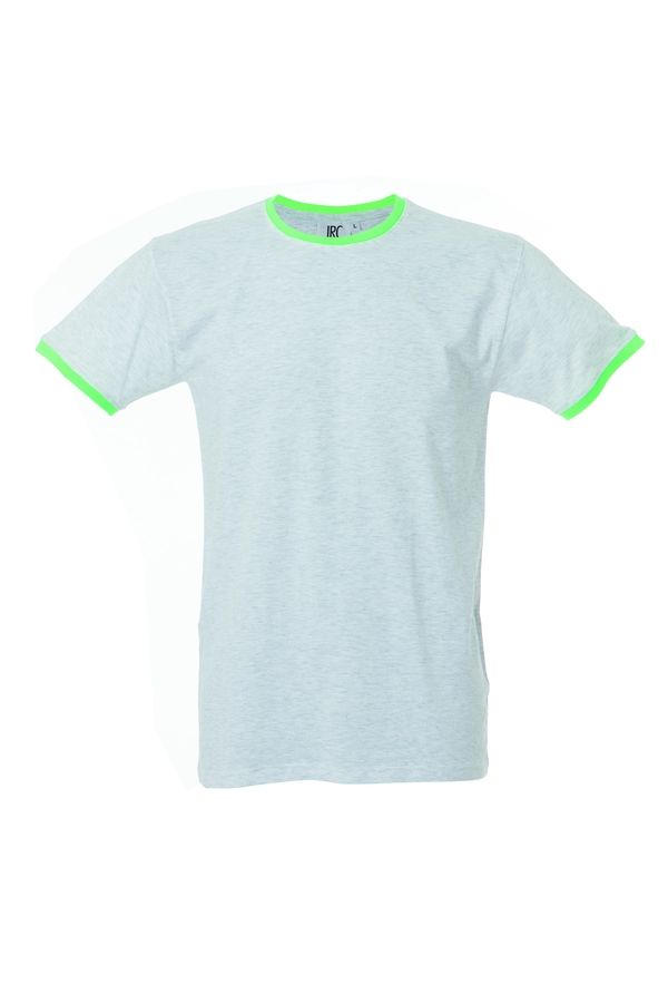 LIPSIA футболка круглый вырез серый меланж, размер M