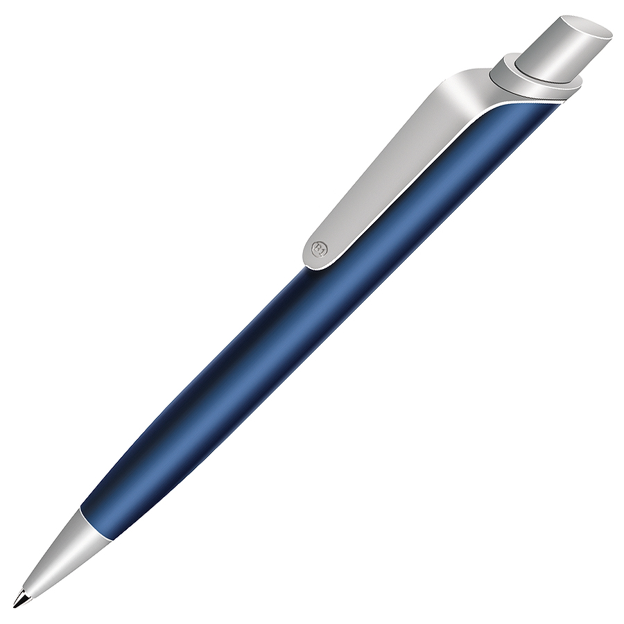 ALLEGRO, ручка шариковая, синий/хром, металл