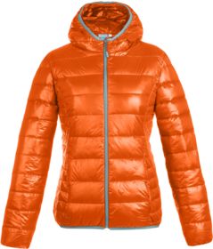 Куртка пуховая женская Tarner Lady, оранжевая