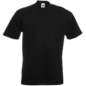 Футболка "Super Premium T", черный_S, 100% х/б, 205 г/м2