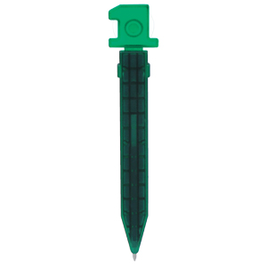Магнит  "Номер один"; зеленый; 14,5х2,5х0,5 см; пластик