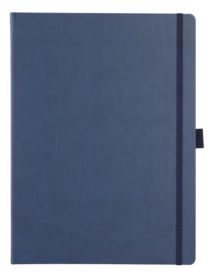 Блокнот Freenote Big, в линейку, синий