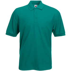 Поло "65/35 Polo", изумрудный_2XL, 65% п/э, 35% х/б, 180 г/м2