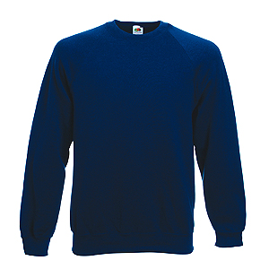 Толстовка "Raglan Sweat", темно-синий_XL, 80% х/б, 20% п/э, 280 г/м2
