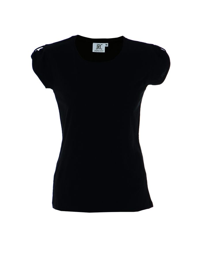 PERTH LADY Жен. футболка круглый вырез  черный, размер XL