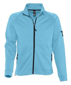 Куртка флисовая мужская New look men 250, бирюзовая
