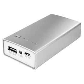 Универсальный внешний аккумулятор Alum 5600 mAh, серебристый