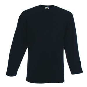 Толстовка "Heavy Set-In Sweat", черный_2XL, 80% х/б, 20% п/э, 340 г/м2