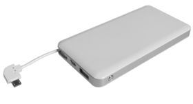 Универсальный аккумулятор Uniscend Tablet Power 6000 mAh, белый