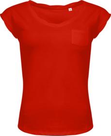 Футболка женская MOD WOMEN 150 оранжево-красная