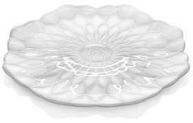 Блюдо White Lotus, жемчужное