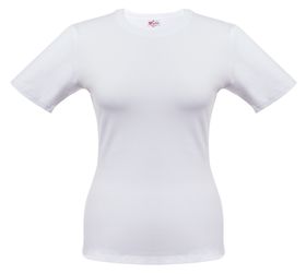 Футболка женская T-bolka Stretch Lady, белая