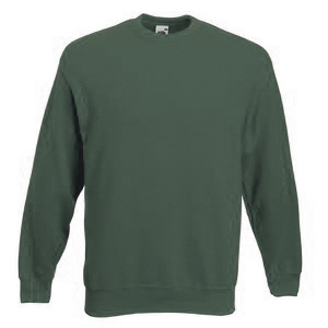 Толстовка "Set-In Sweat", оливковый_XL, 70% х/б, 30% п/э, 280 г/м2