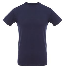 Футболка мужская T-bolka Stretch, темно-синяя (navy)
