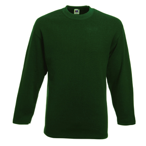 Толстовка "Open End Sweat", темно-зеленый_L, 30% п/э, 70% х/б, 260 г/м2