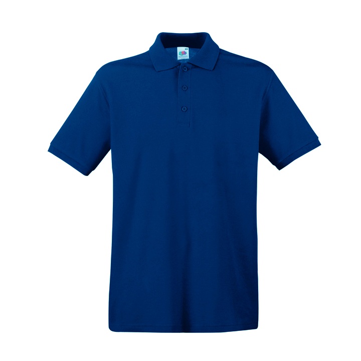 Поло "Premium Polo", темно-синий_L, 100% х/б, 180 г/м2