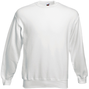 Толстовка "Set-In Sweat", белый_3XL, 70% х/б, 30% п/э, 280 г/м2
