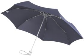 Зонт Alu Drop с прямой ручкой, синий