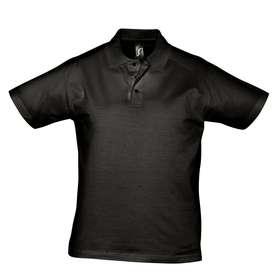 Рубашка поло мужская Prescott men 170, черная