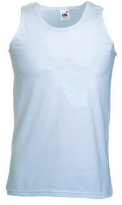 Майка "Athletic Vest", белый_XL, 100% х/б, 160 г/м2