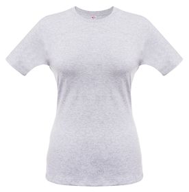 Футболка женская T-bolka Stretch Lady, серый меланж