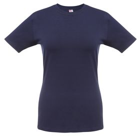 Футболка женская T-bolka Stretch Lady, темно-синяя (navy)