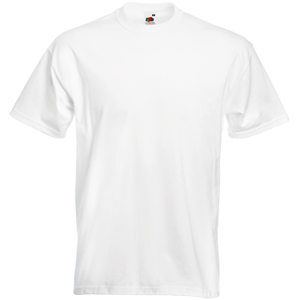 Футболка "Super Premium T", белый_S, 100% х/б, 190 г/м2