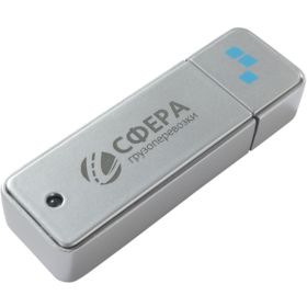 USB-зажигалка, серебристая