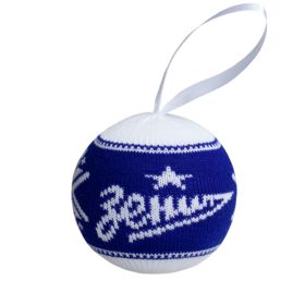 Шар новогодний «Зенит», синий