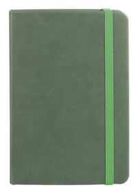 Блокнот Freenote Mini, в линейку, зеленый