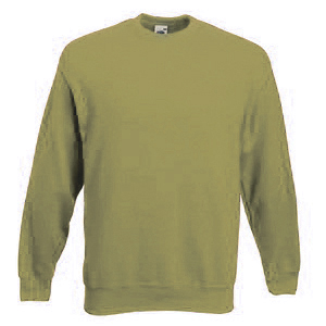 Толстовка "Set-In Sweat", цвет хаки_2XL, 70% х/б, 30% п/э, 280 г/м2