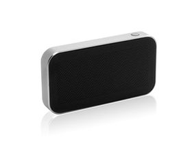 Беспроводная Bluetooth колонка microSpeaker, темно-серебристая