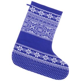 Носок для подарков «Скандик», синий