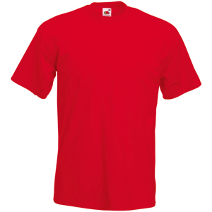 Футболка "Super Premium T", красный_M, 100% х/б, 205 г/м2