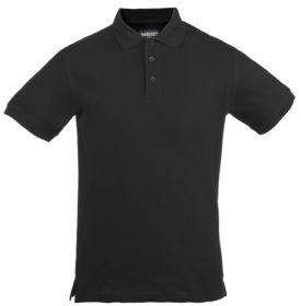Рубашка поло мужская MORTON, черная